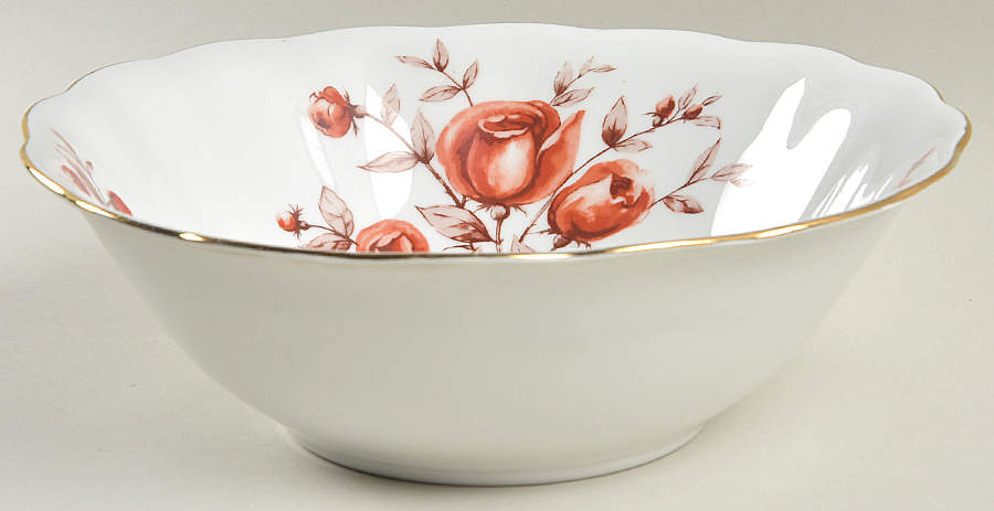 Irene 9" Round Vegetable Bowl by Embassy (Poland)-1