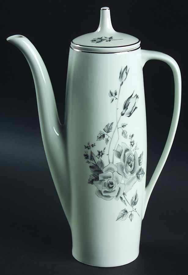 Rosalie Coffee Pot & Lid by Embassy (Poland)-1
