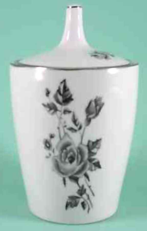 Rosalie Sugar Bowl & Lid by Embassy (Poland)-1