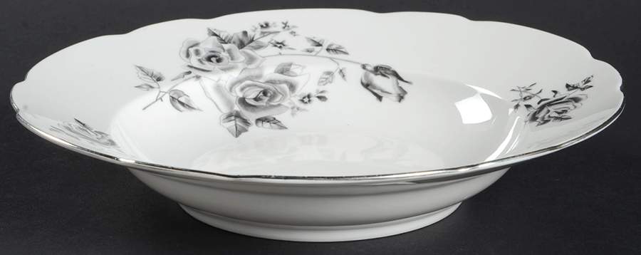 Rosalie Rim Soup Bowl by Embassy (Poland)-1