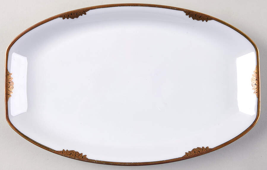 1167 11" Oval Serving Platter by Edelstein-1