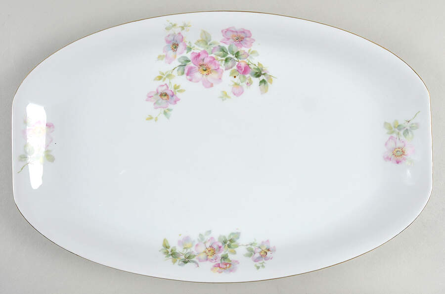 1239 15" Oval Serving Platter by Edelstein-1