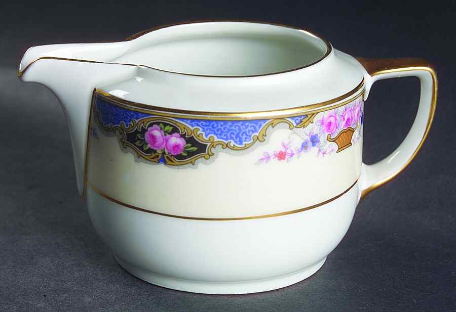 1262 (Verge, Cream Rim) Creamer by Edelstein-1
