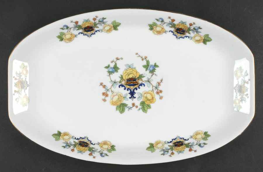 1374 15" Oval Serving Platter by Edelstein-1