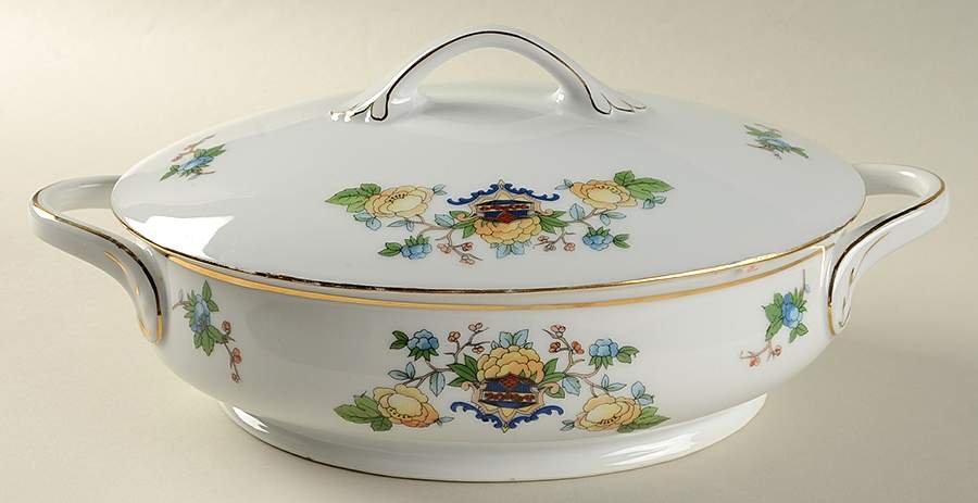 1374 Oval Covered Vegetable by Edelstein-1