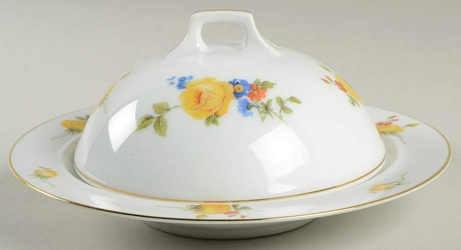 1389 Round Covered Butter by Edelstein-1