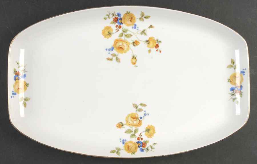 1389 15" Oval Serving Platter by Edelstein-1