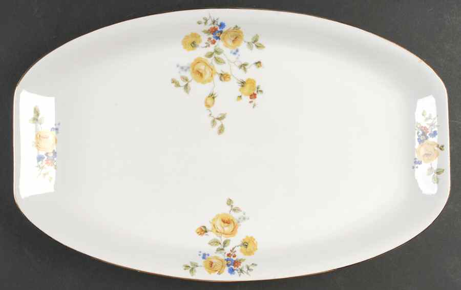 1389 16" Oval Serving Platter by Edelstein-1