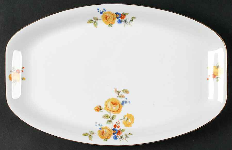 1389 13" Oval Serving Platter by Edelstein-1