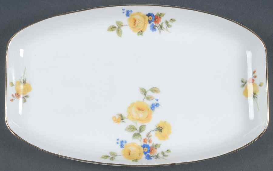 1389 11" Oval Serving Platter by Edelstein-1