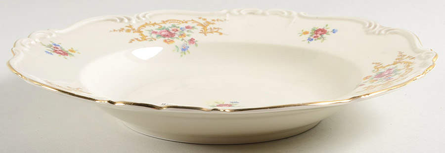 Christine (Scalloped) Large Rim Soup Bowl by Edelstein-1