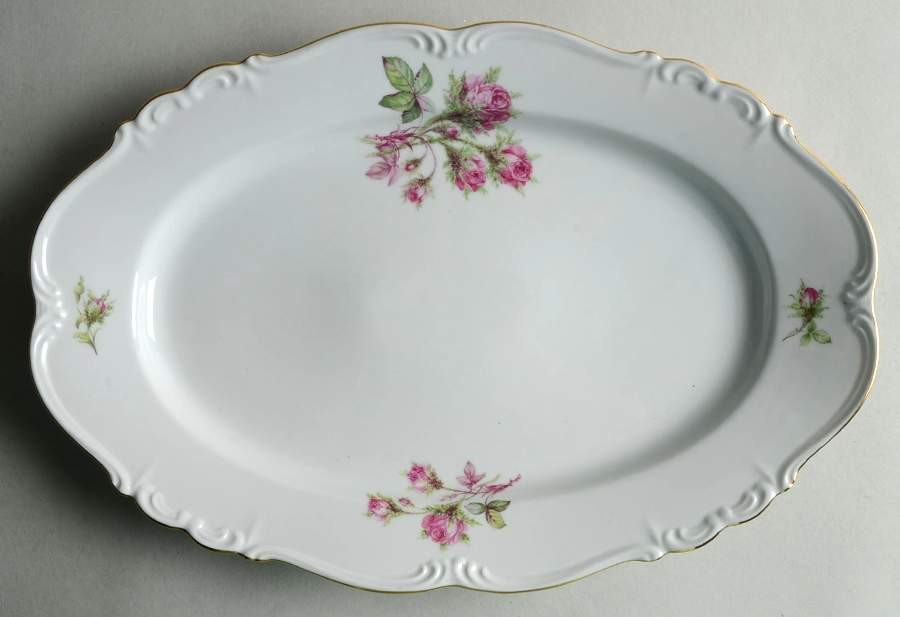 16793 13" Oval Serving Platter by Edelstein-1