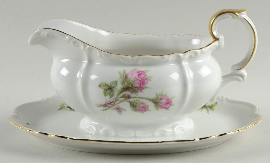 16793 Gravy Boat with Attached Underplate by Edelstein-1