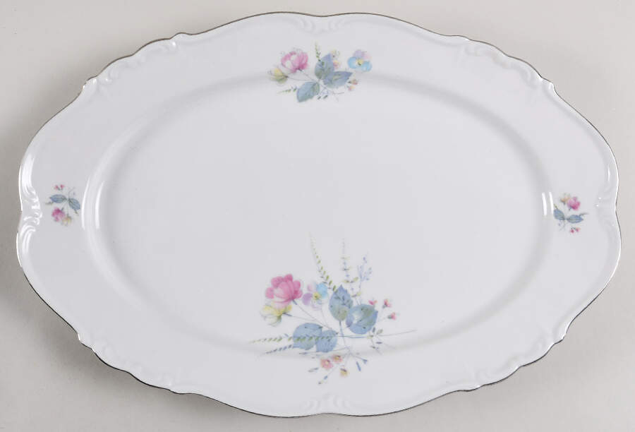 19633 15" Oval Serving Platter by Edelstein-1