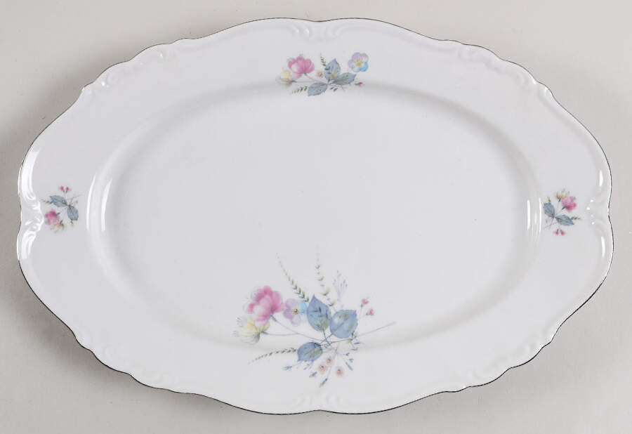 19633 13" Oval Serving Platter by Edelstein-1