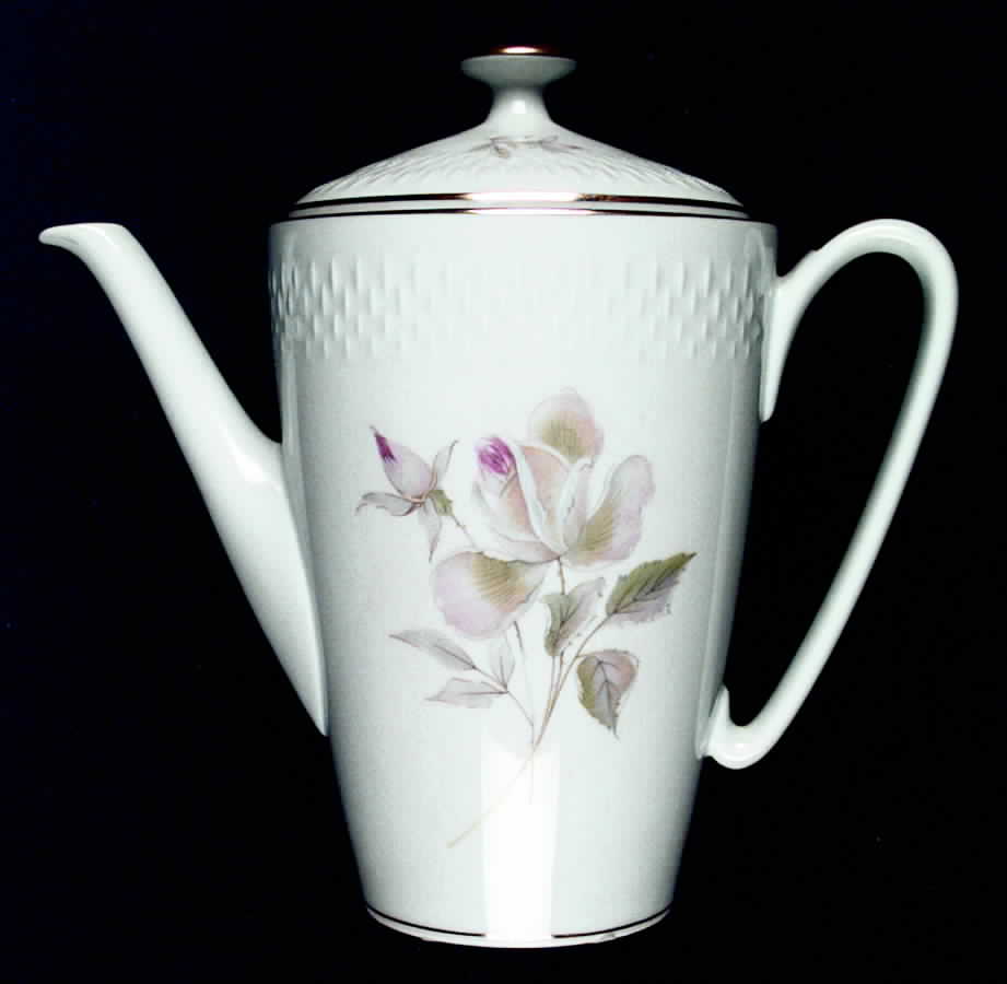 21437 (Coupe, Gold Trim) Coffee Pot & Lid by Edelstein-1