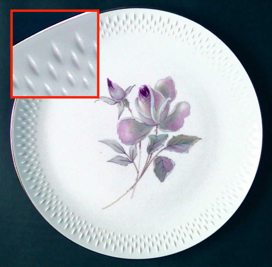 21437 (Coupe, Gold Trim) Dinner Plate by Edelstein-1