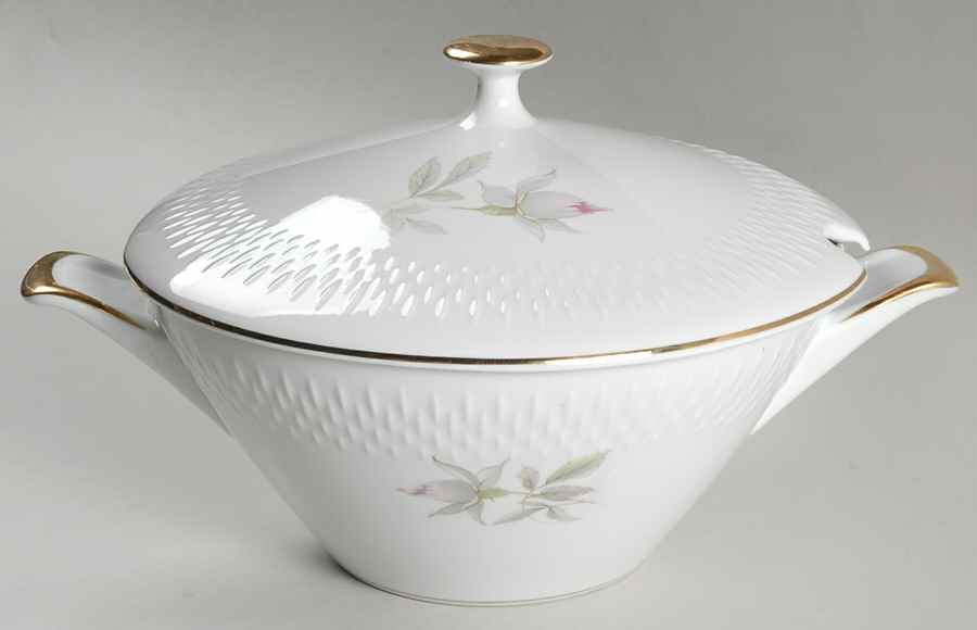 21437 (Coupe, Gold Trim) Tureen &  Lid by Edelstein-1