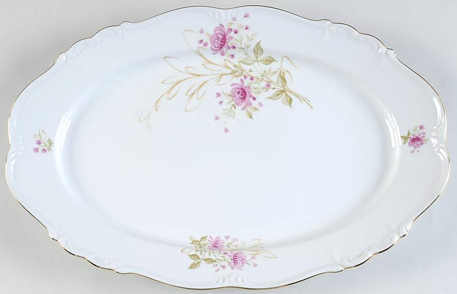 Alhambra 15" Oval Serving Platter by Edelstein-1