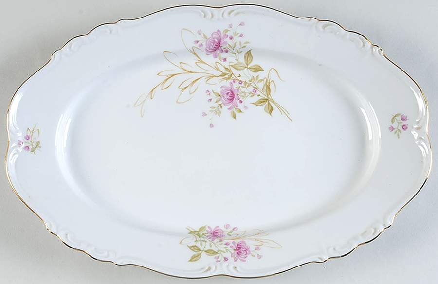 Alhambra 13" Oval Serving Platter by Edelstein-1