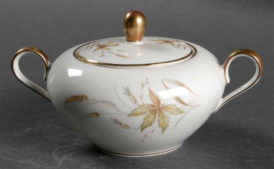 Aurora Sugar Bowl & Lid by Edelstein-1
