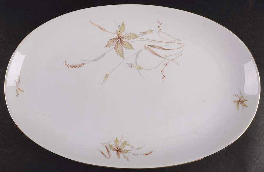 Aurora 13" Oval Serving Platter by Edelstein-1