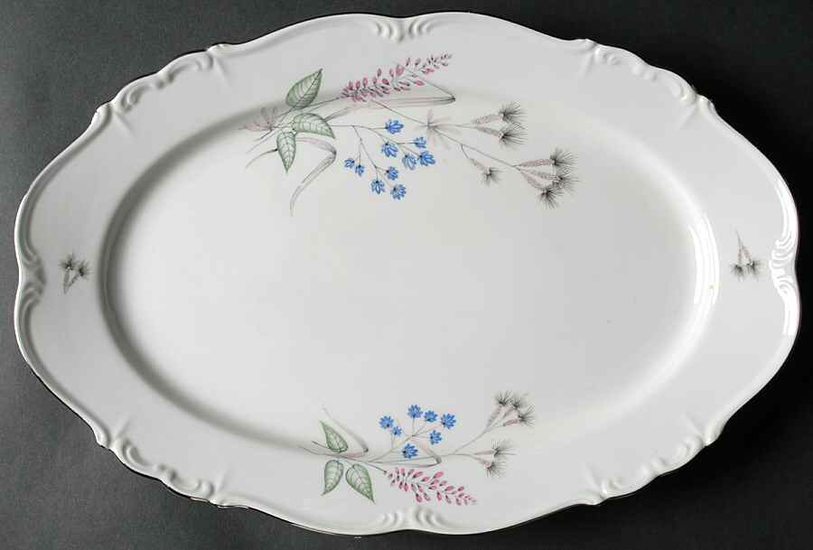Belcrest 15" Oval Serving Platter by Edelstein-1