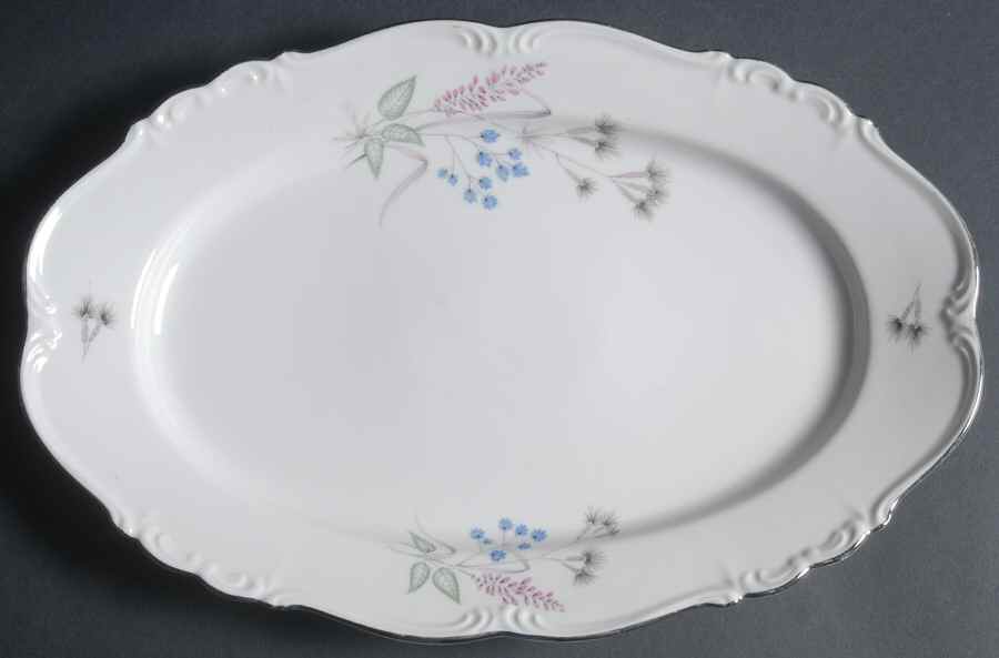 Belcrest 13" Oval Serving Platter by Edelstein-1