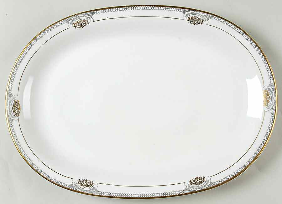 Belford 15" Oval Serving Platter by Edelstein-1