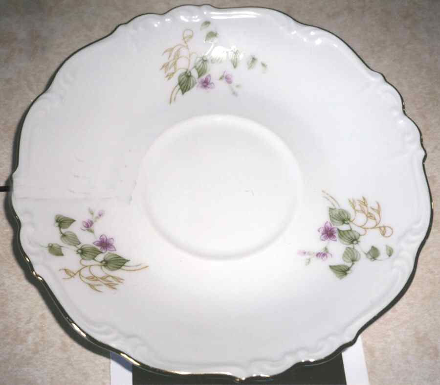 Bianca Saucer for Footed Cup by Edelstein-1