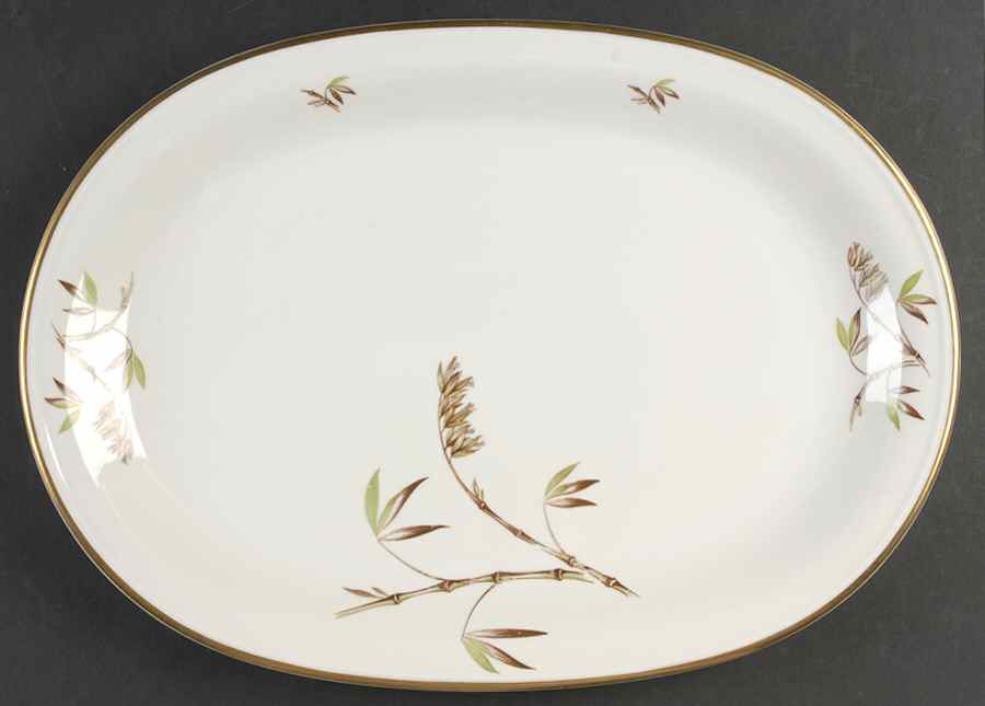 Bombay 15" Oval Serving Platter by Edelstein-1
