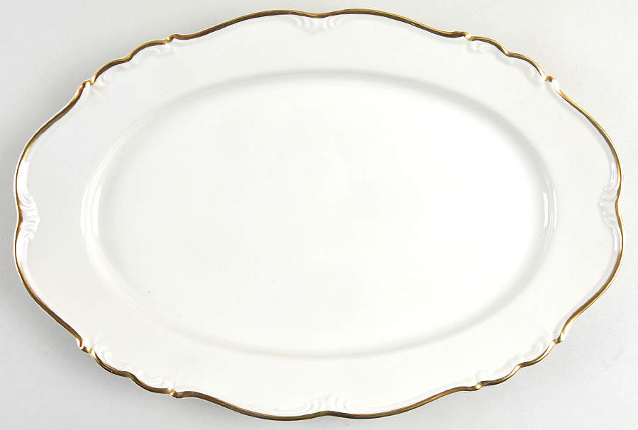 Bristol 15" Oval Serving Platter by Edelstein-1