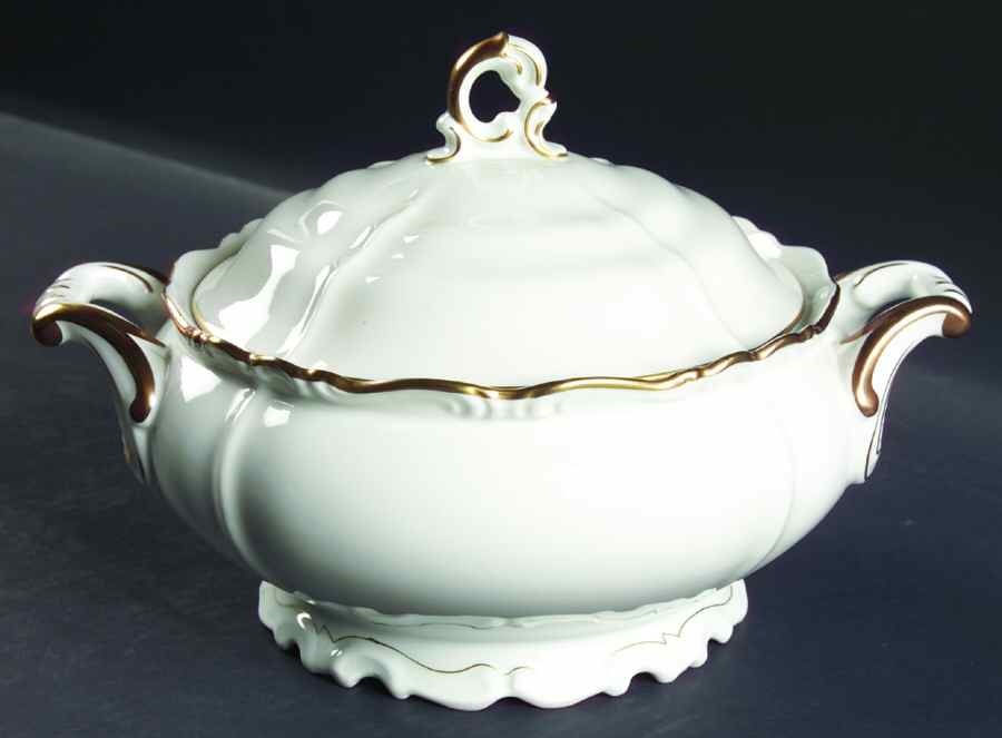 Bristol Round Covered Vegetable by Edelstein-1