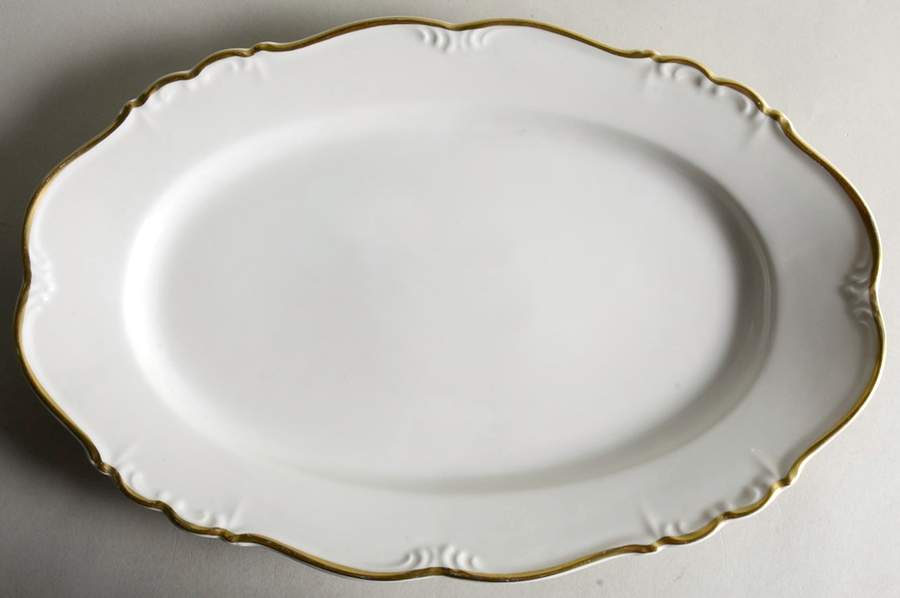 Bristol 13" Oval Serving Platter by Edelstein-1