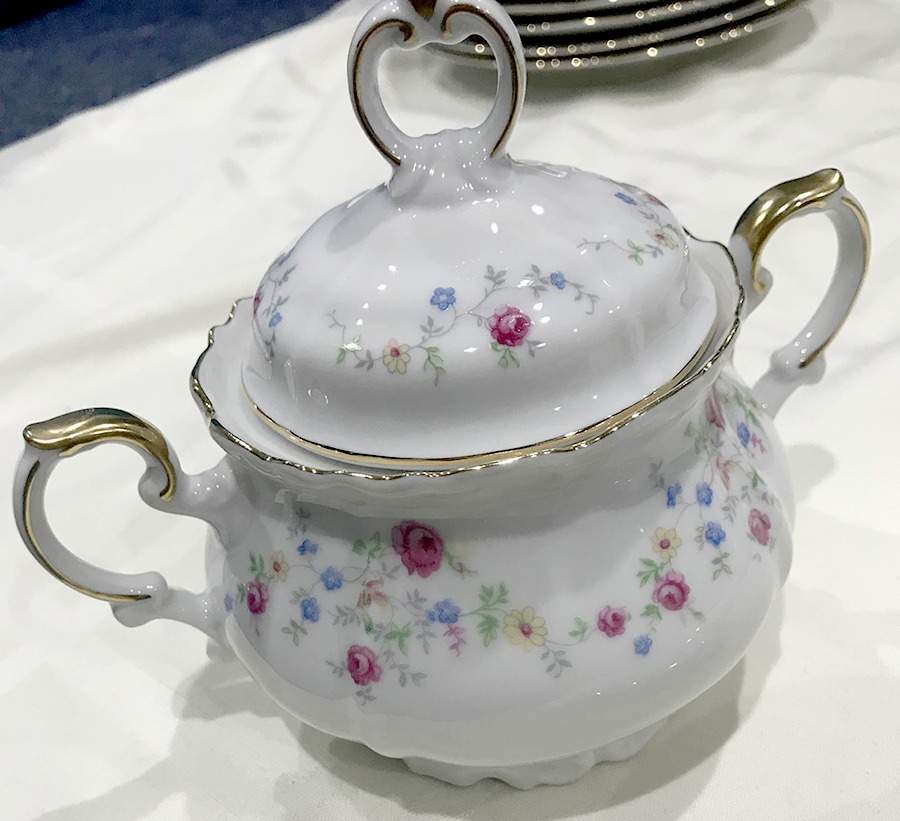 Brighton Sugar Bowl & Lid by Edelstein-1