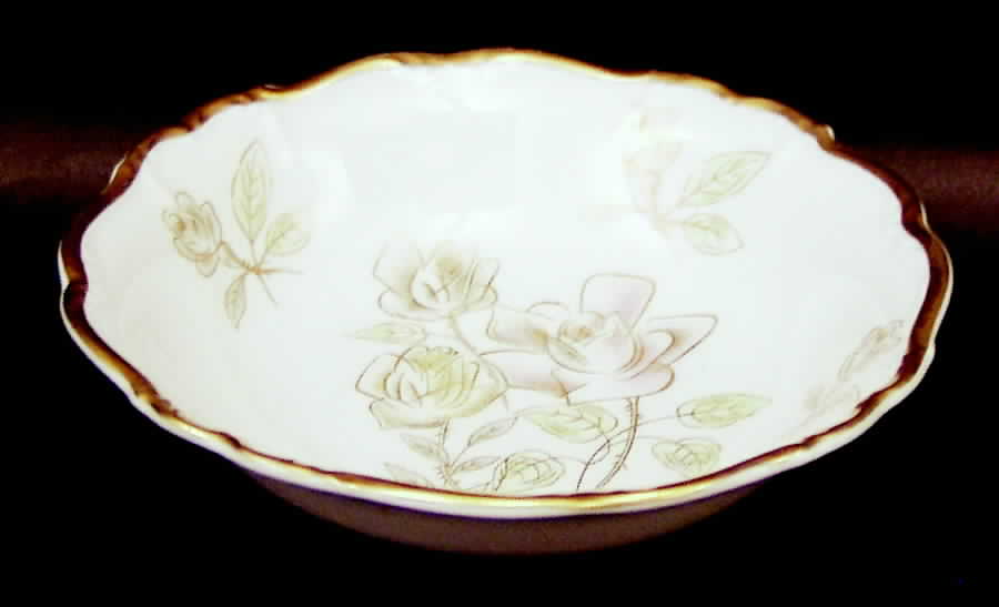 Bridal Rose Fruit/Dessert (Sauce) Bowl by Edelstein-1