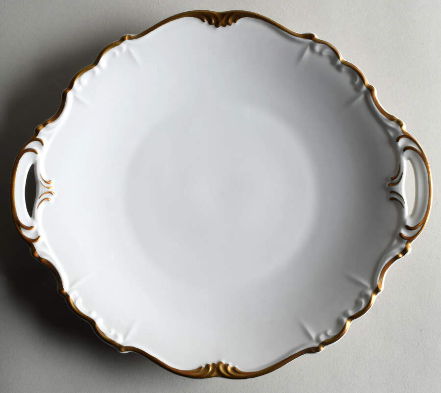 Canterbury Handled Cake Plate by Edelstein-1