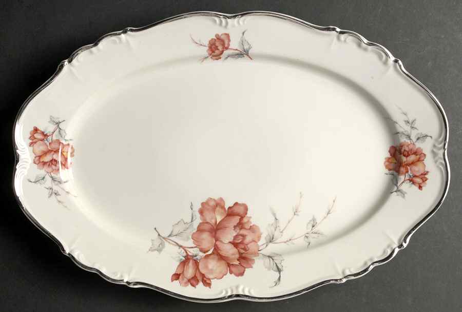 Carmen 15" Oval Serving Platter by Edelstein-1