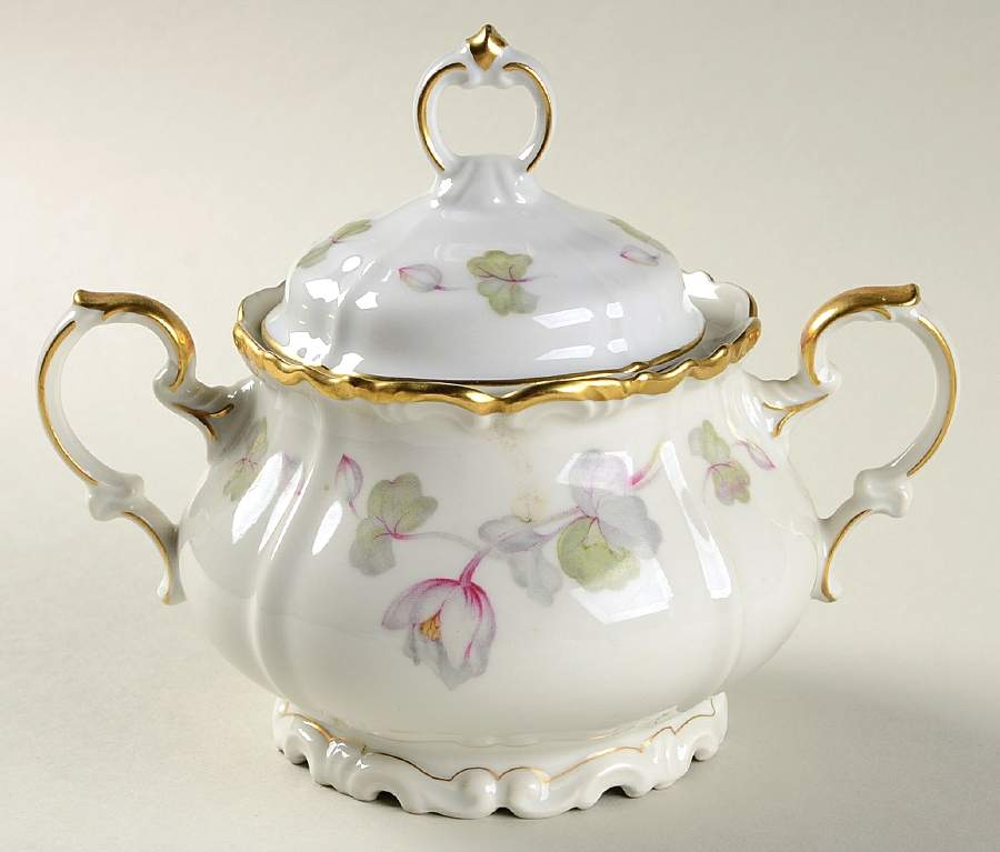 Charlotte Sugar Bowl & Lid by Edelstein-1