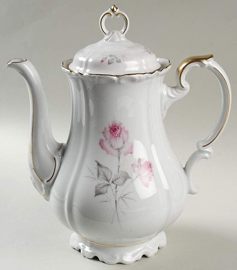 Chateau Rose Coffee Pot & Lid by Edelstein-1