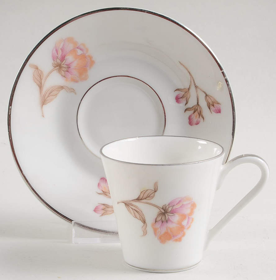 Clairmont Footed Demitasse Cup & Saucer Set by Edelstein-1