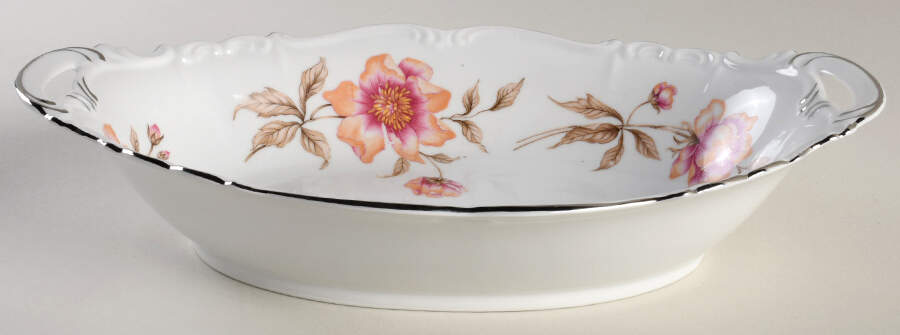 Clairmont 12" Oval Vegetable Bowl by Edelstein-1