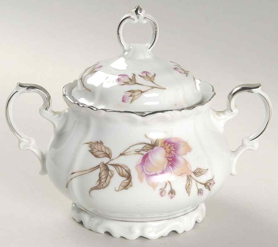 Clairmont Sugar Bowl & Lid by Edelstein-1