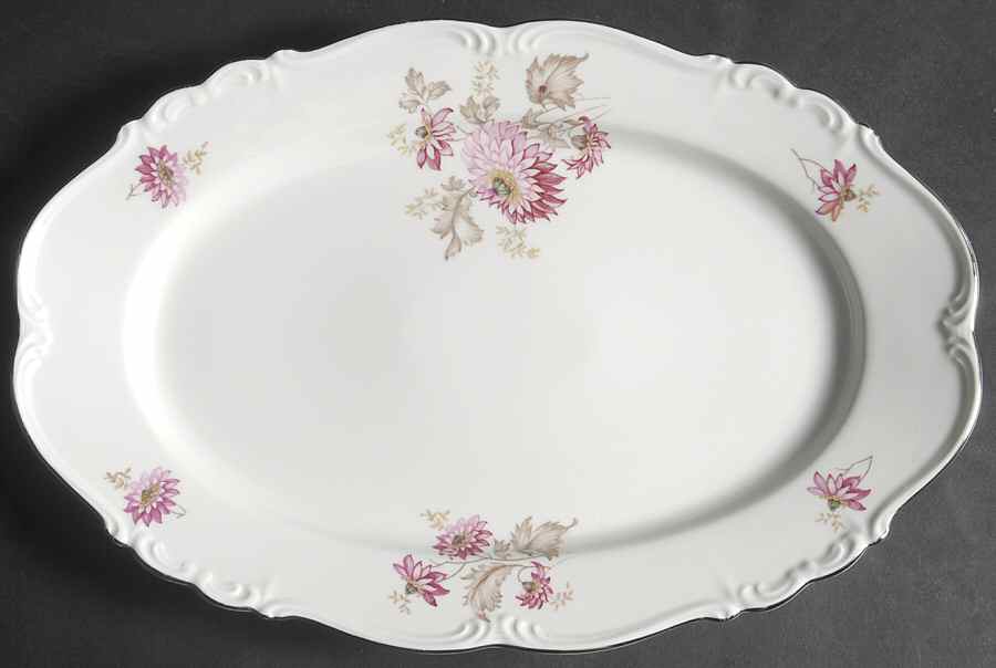 Clinton 13" Oval Serving Platter by Edelstein-1