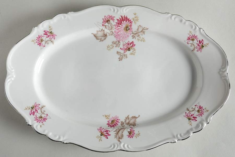 Clinton 13" Oval Serving Platter by Edelstein-1