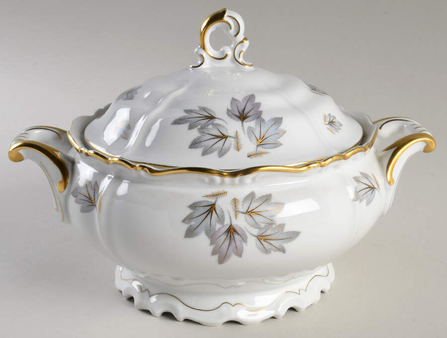 Coronado Round Covered Vegetable by Edelstein-1