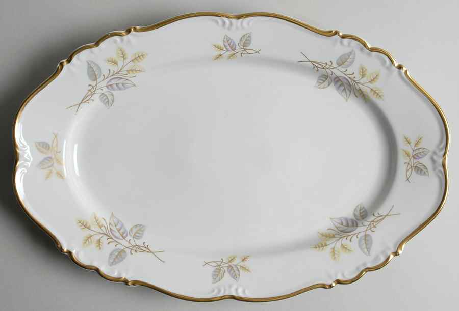 Darwin 13" Oval Serving Platter by Edelstein-1