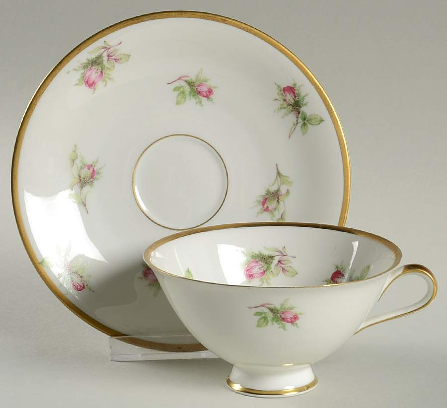 Darlington Footed Cup & Saucer Set by Edelstein-1