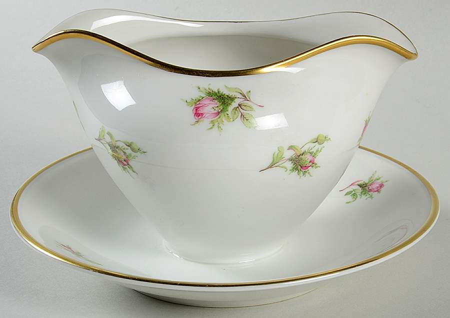 Darlington Gravy Boat with Attached Underplate by Edelstein-1