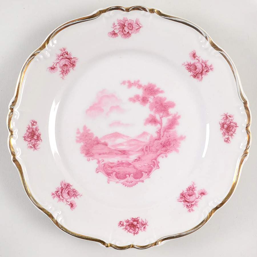 Dawn Salad Plate by Edelstein-1